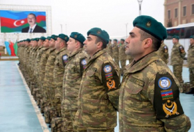Casques bleus azerbaïdjanais envoyés en Afghanistan